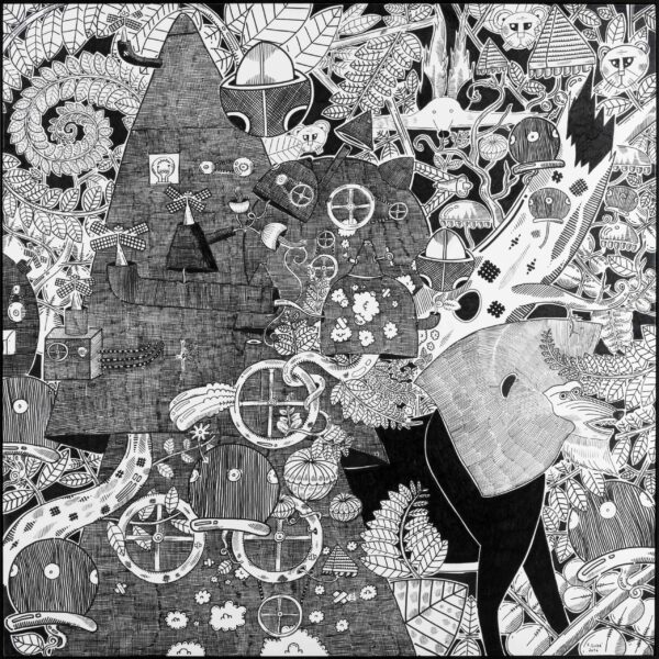 O leão e a espasçonave by Rodrigo Godá for sale AM Arte Moderna