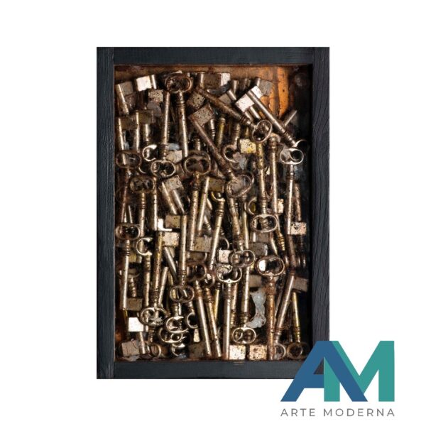 Accumulazione di chiavi di Fernandez Arman in vendita AM Arte Moderna