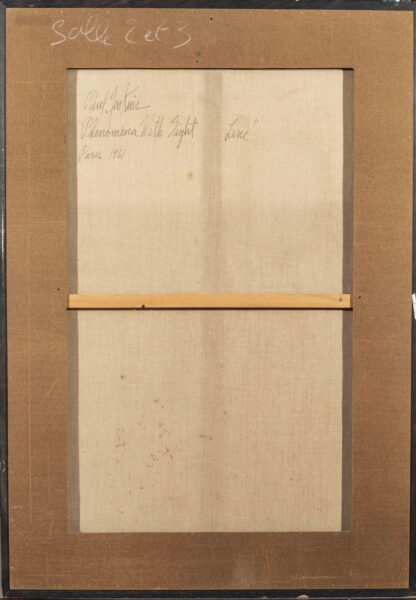 Phenomena by Paul Jenkins, whit authentic signature on the back