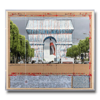 L’ARC DE TRIOMPHE, WRAPPED by Christo for sale AM Arte Moderna