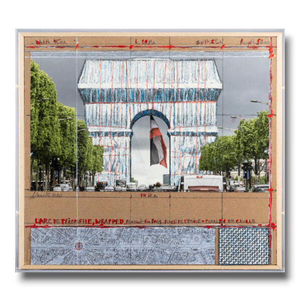 L’ARC DE TRIOMPHE, WRAPPED di Christo in vendita AM Arte Moderna