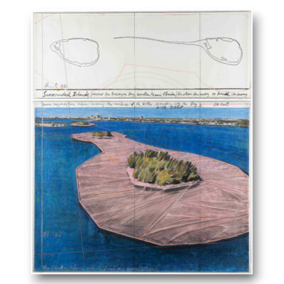 Surrounded Island by Christo for sale AM Arte Moderna