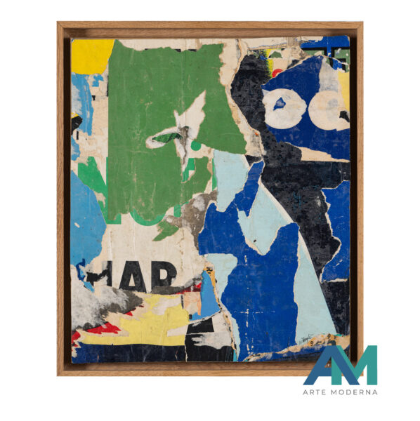 Boulev’Har by Jacques Villeglé for sale AM Arte Moderna